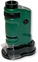 Carson MM-24 MicroBrite 20x-40x Zoom Pocket Microscope LED Lighted