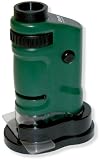 Carson MM-24 MicroBrite 20x-40x Zoom Pocket Microscope LED Lighted