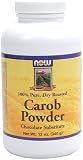 Review NOW Foods  / NOW Foods Pure Carob Powder Roasted, 12 Ounce Bottle (Pack of 5)