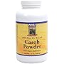 NOW Foods Pure Carob Powder Roasted,  12 Ounce Bottle (Pack of 5)