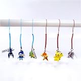 Pokemon Diamond & Pearl Mini Straps (Set of 6)