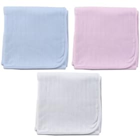 Hudson Baby Organic Receiving Blanket