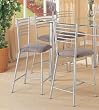 Silver Counter Dining Chairs By Coaster Furniture