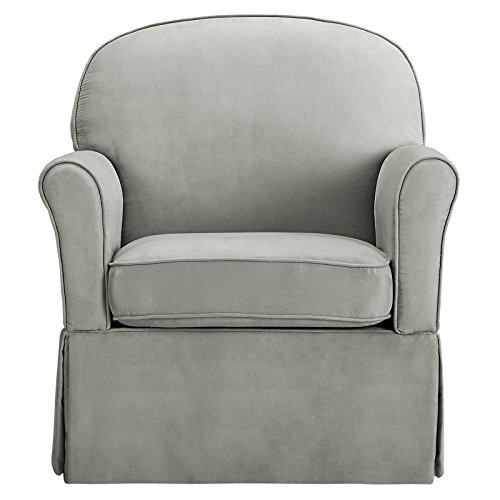 Dorel Asia Swivel Glider and Ottoman Set, Microfiber Baby Products Store