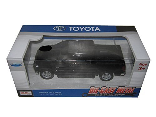 Kingstoy Toyota Tundra Pickup Truck 1:36 Scale Diecast Model Car Black 89108BK