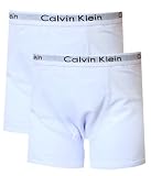 Calvin Klein White 2 Pack Boxer Briefs for boys