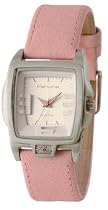 Kahuna KUS-0011L Ladies pink leather strap watch