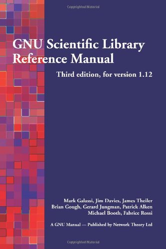 gnu scientific library reference manual third edition