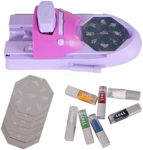 DIY Nail Art Polish Varnish Colors Diy Printing printer Pattern Manicure Machine by Neptune Shop