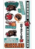 Memphis Grizzlies NBA Temporary Tattoos (10 Tattoos)