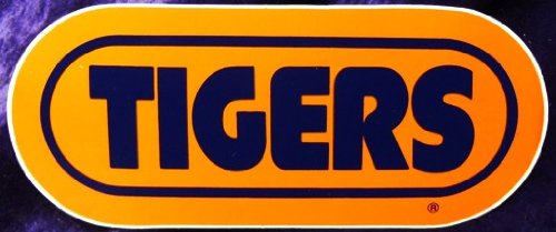 WRIF FM Detroit Tigers Bumper Sticker