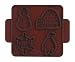 Kitchen & Housewares : NordicWare 01320 Winter/Holiday Cookie Cutter Plaques