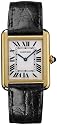 Cartier Tank Solo 18kt Yellow Gold Mens Watch W1018855