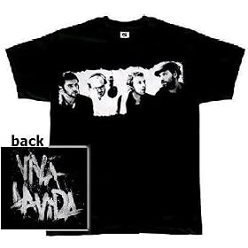 Coldplay 'Studio Photo' black / white 2-sided t-shirt