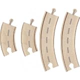 Thomas Wooden Railway Curved Road Pack �� 4 pieces
