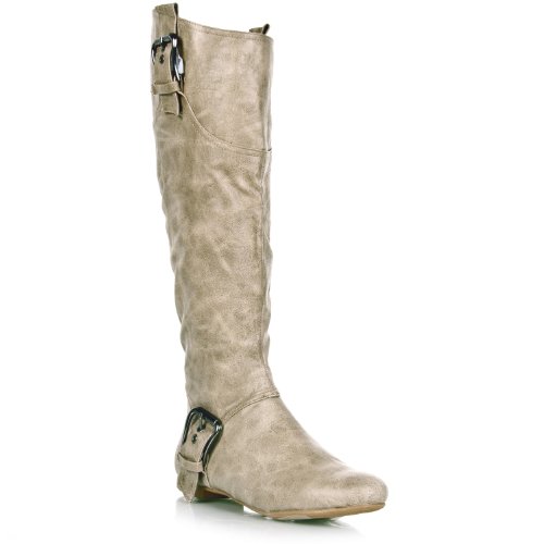 Bamboo Tiara-03 Knee High Riding Boot