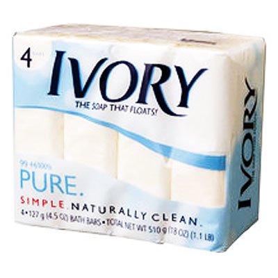アイボリーソープ（ＩＶＯＲＹ）　１２６ｇ×４Ｐ