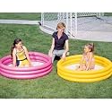 Bestway 51025 - Pool 3-Ring uni, rot/gr&uuml;n, ca. 122 x 25 cm
