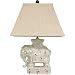 Elephant Decorative Lamp in Ivory