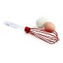Norpro Silicone Whisk, Red