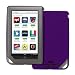EMPIRE Barnes and Noble Nook Color Purple Rubberized Stealth Hard Case Cover [EMPIRE Packaging]