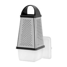 Arcosteel 3 Piece Stainless Steel 4-Sided Box Grater by Arcosteel