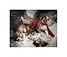 Alpine Mastiffs Reanimating A Distressed by Sir Edwin Landseer. Art Print Poster 14 inches width by 12 inches height. Highest Quality Art Poster Print