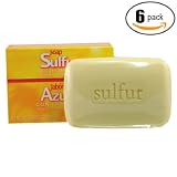 6pk - Sulfur Soap - Acne - Grisi
