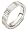 5.5mm modern diamond wedding band ring (0.15cts diamonds Platinum)