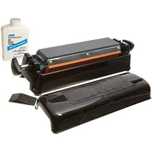 Norton IM313 -11.5" Three Stone Sharpening System - Fine India, Medium Crystolon, and Coarse Crystolon stones