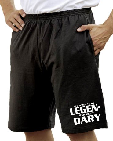 Touchlines Unisex/Herren Bermuda Short How I Met Your Mother - Legendary, black, L, H169 Preisvergleich