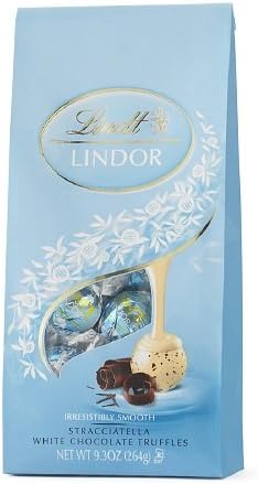 Lindt Lindor Stracciatella White Chocolate Truffles-9.3 oz (263.65 g)