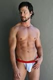 Gregg Homme Basixx Mesh Jockstrap for Men- White