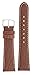 JP Leatherworks Mens Genuine Italian Leather Watchband Tan 22mm Watch Band