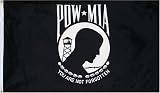 POW MIA "Original" Flag - 3 foot by 5 foot Polyester (NEW)