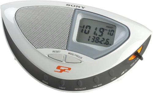Sony ICF-M88B S2 Sports Bicycle Radio with Cycle Computer and Digital AM/FM Tuning