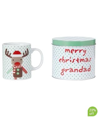 Merry Christmas Grandad Mug