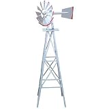 8 Foot Garden Windmill