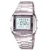Casio #DB360-1AV Men's 30 Memory Metal Band Databank Watch