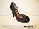 Unlisted by Kenneth Cole "I'm Spending" Pump, Black Satin