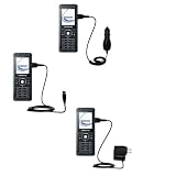 Deluxe Kit for the Samsung SGH-Z150 includes a USB cable with Car and Wall Charger - Gomadic Brand w/ TipExchange Technology