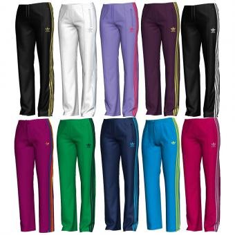 Adidas Damen Trainingshose Firebird, sharp blue f11/clear sand f13, 38, O57504 Preisvergleich