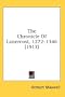 The Chronicle Of Lanercost, 1272-1346 (1913)