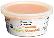 Yummy Spoonfuls Creamy Yummy Pureed Organic Carrot, 4-Ounce Tubs (Pack of 12)