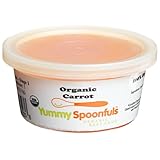 Yummy Spoonfuls Creamy Yummy Pureed Organic Carrot, 4-Ounce Tubs (Pack of 12)