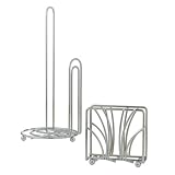 Chrome Paper Towel and Napkin Holder