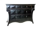 Paris Chest (Black) (50H x 20W x 36D)
