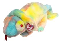 Ty Beanie Babies Rainbow the Ty Dye Chameleon