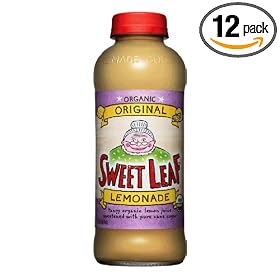 Sweet Leaf Tea, Original Lemonade, 20-Ounce Bottles (Pack of 12)
