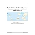 The World Market for Natural Magnesium Carbonate (Magnesite): A 2004 Global Trade Perspective